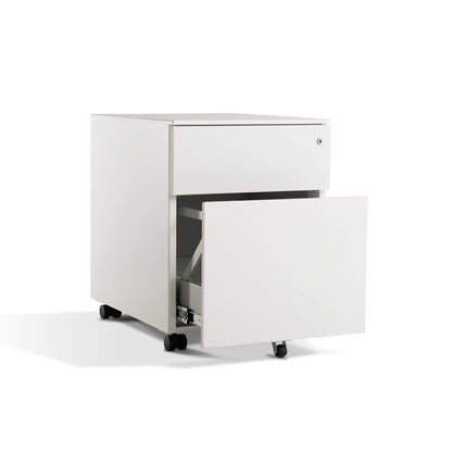 2 drawer white pedestal from Livewell Furniture at www.livewellfurniture.co.uk