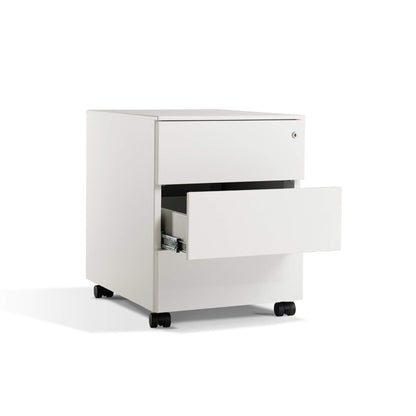 3 drawer white pedestal from Livewell Furniture at www.livewellfurniture.co.uk