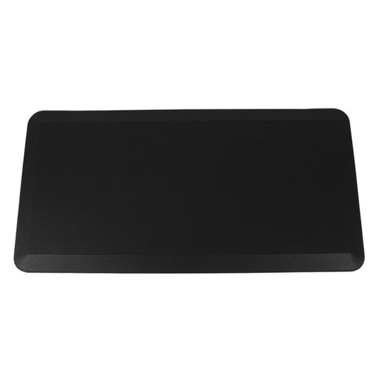 Anti-fatigue standing desk floor mat in black for standing desks from Livewell Furniture at www.livewellfurniture.co.uk