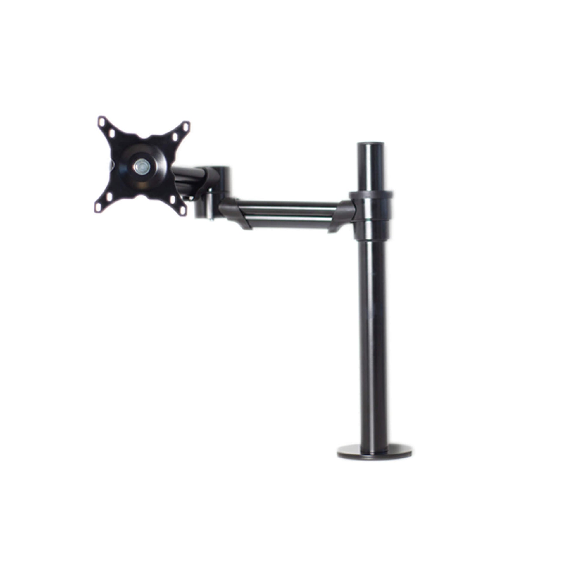 Black single monitor arm from Livewell Furniture at www.livewellfurniture.co.uk