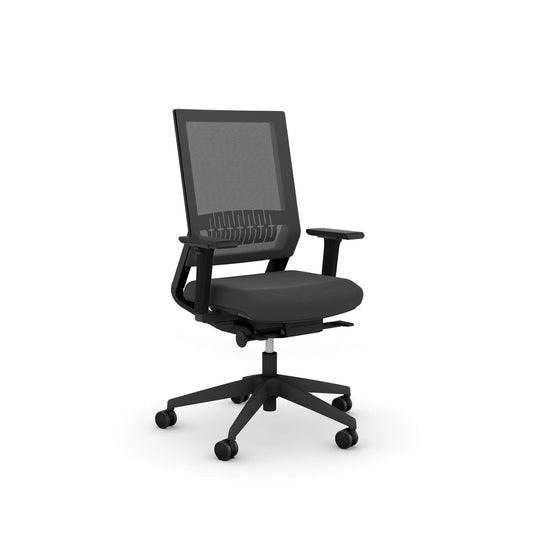 Viasit Impule Too mesh chair in black from Livewell Furniture at www.livewellfurniture.co.uk